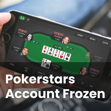 My Pokerstars account has been frozen (Solution) .